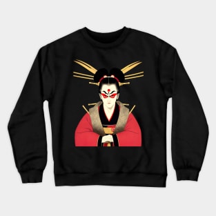 Ukiyo-e Japanese Art - Kabuki Actor Poster Crewneck Sweatshirt